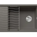 Blanco Elon XL 8 S gránit mosogató csepegtető felülettel 86x50 cm lefolyógarnitúrával, vulkánszürke 527255 Ne maradj le