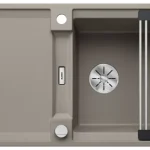 Biztonságos fizetés Blanco Adira XL 6S-F Silgranit 99x49 cm mosogató acél ráccsal és távműködtetővel, tartufo 527631