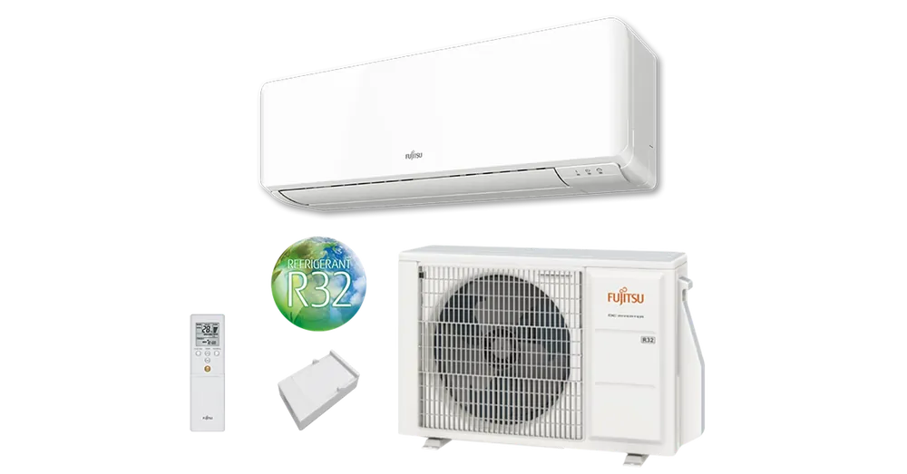 Fujitsu Standard ASYG36KMTA / AOYG36KMTA oldalfali split klíma (9.4 kW) Vásárlói kedvenc