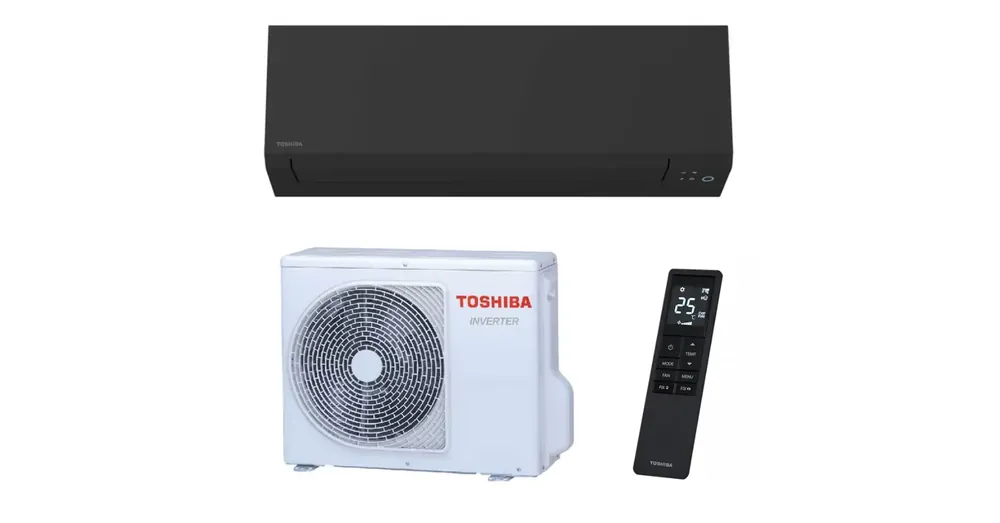 Toshiba SHORAI Edge Black RAS-B22G3KVSGB-E / RAS-22J2AVSG-E1 oldalfali split klíma (6.1 kW) Olcsó