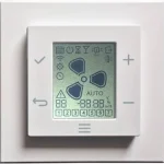 Siber - Wireless multifunkcionális vezérlő egység központi hővisszanyerős szellőztetőhöz DFEVOCTRL0 Legnépszerűbb