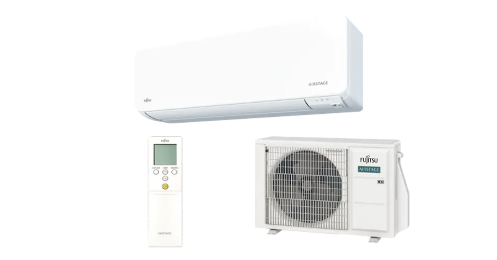 Ajánlat Fujitsu Design AIRSTAGE ASEH09KGTG/AOEH09KGCG Inverteres Split klíma csomag (2.5 kW)