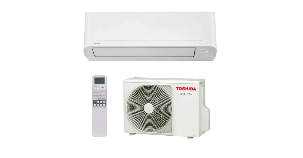 Olcsóbb Toshiba Seiya CLASSIC RAS-B10B2KVG-E / RAS-10B2AVG-E oldalfali split klíma (2.5 kW)