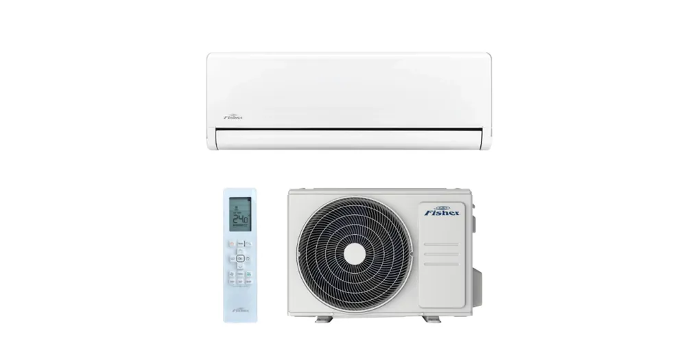 Fisher Art FSAIF-Art-94AE3-W/FSOAIF-Art-94AE3 oldalfali split klíma, Fehér - Fényes előlappal (2.5 kW) Gyors szállítás