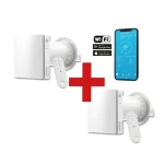 HOLTOP/AIRWOODS AV-TTW5-W SH7IE Pro ISO egyhelyiséges hővisszanyerős szellőztető (2 db), páraérzékelővel, automata zsaluval, WiFi-vel, kültéri hangcsillapító elemmel Olcsóbb