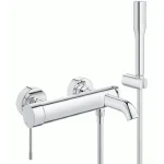 Végkiárusítás Grohe Essence egykaros kádcsaptelep zuhanyszettel 33628001