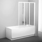 Korlátozott ajánlat Ravak Supernova VS3 100 kádparaván (fehér+transparent) 795P0100Z1