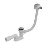 Bestseller Ravak Szögletes kád le- és túlfolyószettek kádfeltöltéssel a túlfolyónál 570mm ClickClack rendszerrel X01440