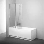 Ravak Chrome CVS2-100 balos (fényes alumínium+transparent) kádparaván 7QLA0C00Z1 Azonnal elérhető