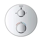 Grohe Grohtherm falsík alatti termosztátos zuhanycsaptelep, 2 funkciós 24077000 Ajánlat