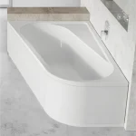 Ravak Chrome 160-as aszimmetrikus előlap balos CZA5100A00 Különleges ajánlat