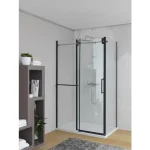Kolpa San TK BLACK 120X80/K UNI VIRGO zuhanykabin 512950 Gyors kiszállítás