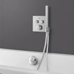 GROHE Grohtherm SmartControl termosztátos színkészlet beépített zuhanytartóval 29125000 Szuper ajánlat