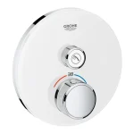 GROHE Grohtherm SmartControl termosztátos színkészlet, fehér üveg 29150LS0 Gyors szállítás