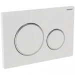 Geberit Sigma20 fehér/fényes króm/ fehér 115.882.KJ.1 Újdonság