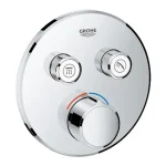 Vásárlói kedvenc Grohe SmartControl falsík alatti csaptelep 2 fogyasztóhoz 29145000
