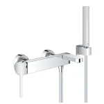 Árengedmény Grohe Plus egykaros kádtöltő csaptelep zuhanyszettel 33547003