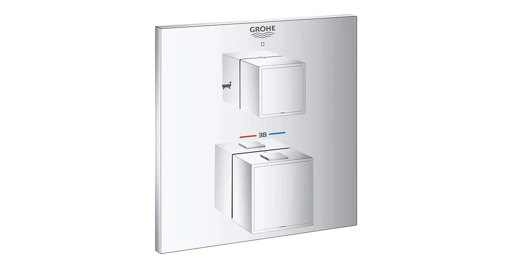 Azonnali szállítás Grohe Grohtherm Cube termosztátos falba épített zuhanycsaptelep 24155000
