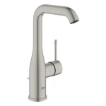 Grohe Essence New egykaros magasított mosdócsaptelep, supersteel 32628DC1 Gyors kiszállítás