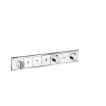 Hansgrohe RainSelect zuhanycsaptelep színkészlet 3 fogyasztóhoz, fehér/króm 15356400 Vedd meg online