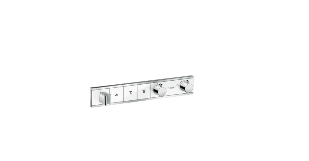 Hansgrohe RainSelect zuhanycsaptelep színkészlet 3 fogyasztóhoz, fehér/króm 15356400 Vedd meg online