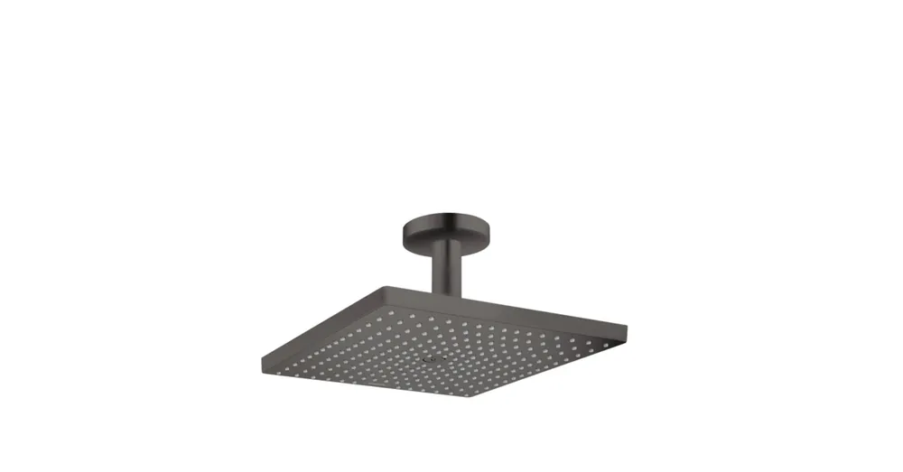 Expressz szállítás Hansgrohe Raindance E Fejzuhany 300 1jet mennyezeti csatlakozóval, szálcsiszolt fekete/króm 26250340