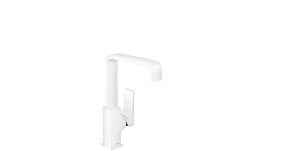 Hansgrohe Metropol egykaros mosdócsaptelep 230 push-open lefolyóval, matt fehér 32511700 Szezonális akció