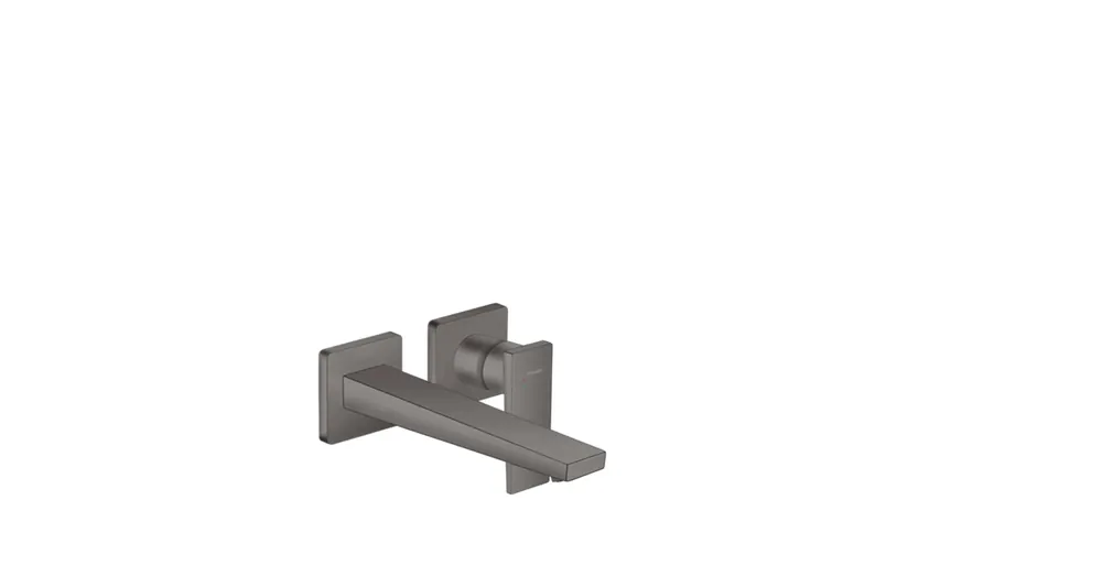 Alacsony ár Hansgrohe Metropol egykaros falsík alatti mosdócsaptelep 225mm-es kifolyóval, szálcsiszolt fekete/króm 32526340
