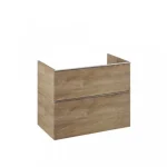 AREZZO Design Monterey 80 cm-es alsószekrény 2 fiókkal, Canela tölgy színben, szifonkivágás nélkül AR-167260 Legjobb ár