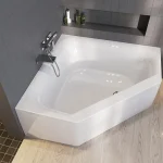 Riho AUSTIN PLUG & PLAY, 145x145 cm, kád B005019005 Legkelendőbb
