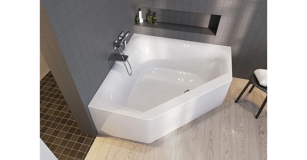 Riho AUSTIN PLUG & PLAY, 145x145 cm, kád B005019005 Legkelendőbb