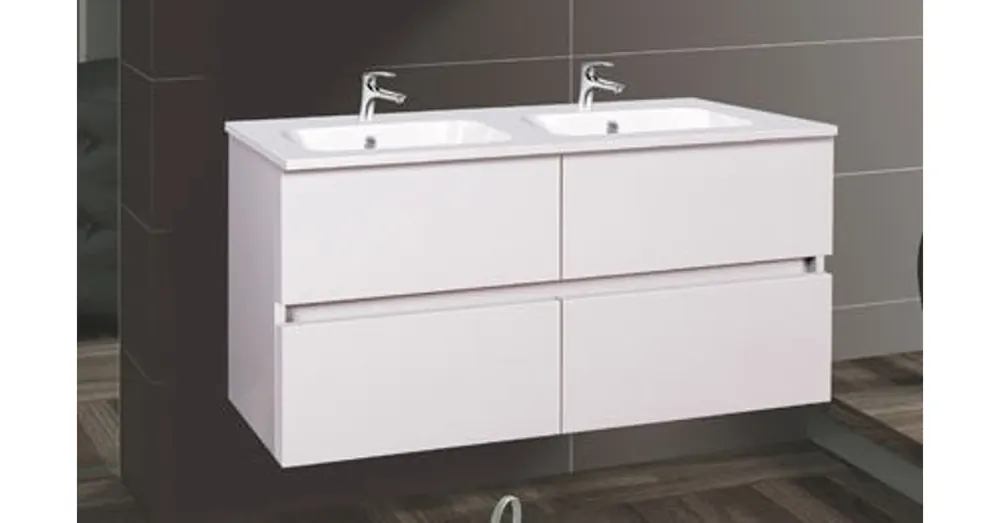 Wellis Elois White 120 fürdőszobabútor (mosdó nélkül) WB00314 Legnépszerűbb