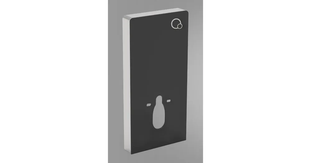 Expressz szállítás Wellis Corsica Black falsík előtti WC tartály fali wc-hez, fekete WF00073