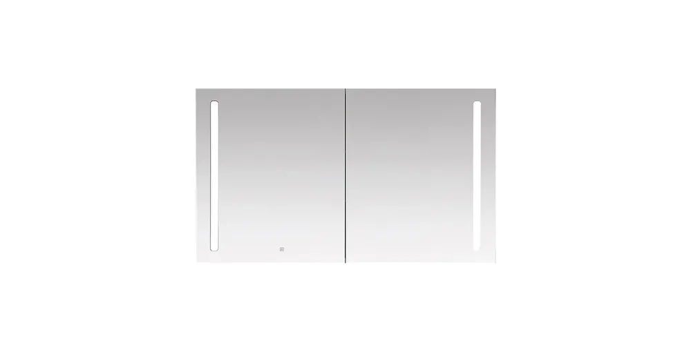 Wellis Tenerife 120x70 cm tükrös fürdőszoba szekrény LED világítással WB00325 Biztonságos vásárlás