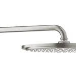 Csak ma Grohe Rainshower Cosmopolitan 310 fejzuhany 380 mm zuhanykarral 9,5 l/perc, supersteel 26066 DC0 (26066DC0)