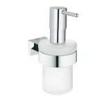 Grohe Essentials Cube fali szappanadagoló konzollal 40756 001 (40756001) Kedvezményes ár