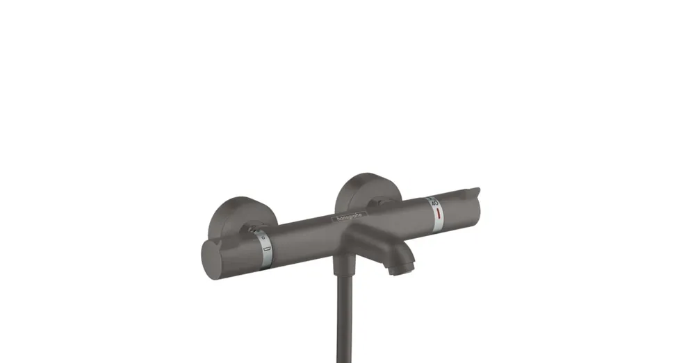Hansgrohe Ecostat termosztátos kádcsaptelep Comfort, szálcsiszolt fekete króm 13114340 Azonnali szállítás