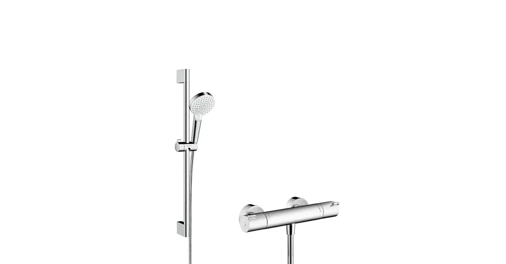 Végkiárusítás Hansgrohe Ecostat 1001 Combi szett 0,65m Crometta Vario kézizuhannyal 27812 400 (27812400)
