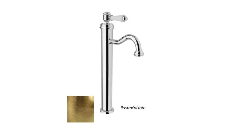 Olcsó Sapho VIENNA mosdócsaptelep leeresztő nélkül, bronz (VO006BR)