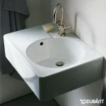 Duravit Scola univerzális 61,5x46 cm mosdó csaplyukkal jobbos medence 0685600011 Árcsökkenés