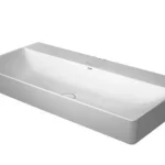 Duravit DuraSquare 100x47 cm mosdó csaplyuk nélkül, csiszolt 2353100079 Gyors kiszállítás