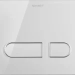 Duravit DuraSystem A1 nyomólap, fehér üveg WD5002012000 Kiárusítás