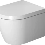 Duravit ME by Starck Compact Rimless (öblítőperem nélküli) fali wc HygieneGlaze felület 2530092000 Népszerű