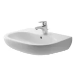Biztonságos fizetés Duravit D-Code 60x46 cm-es mosdó 231060 (23106000002)