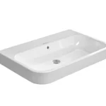 Duravit Happy D.2 80x50,5 cm bútorral aláépíthető mosdó csiszolt csaplyuk nélküll 2318800028 Kedvezményes ár