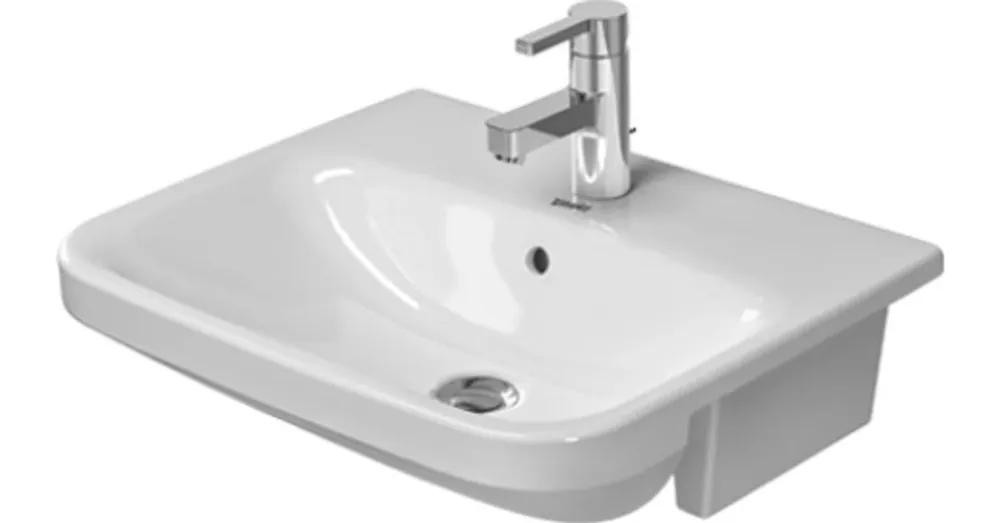 Vedd meg most Durvit Durastyle 55x45,5 cm-es félig beépíthető mosdó 037555 00 00