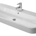 Akciós ár Duravit Happy D.2 120x50,5 cm bútorral aláépíthető mosdó csiszolt 2318120027