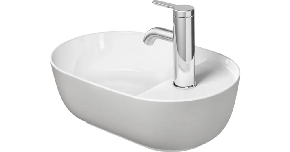 Duravit Luv 42x27 cm ráültethető mosdó, szatén szürke 0381422300 Akció