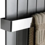 Árengedmény Sapho COLONNA törölközőtartó radiátorra, 602x74mm, szálcsiszolt inox (IRPA20)