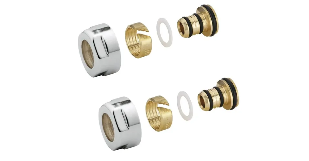 Sapho Szoritógyűrű többrétegű csőhöz, 16mm, szálcsiszolt inox (pár) (CP6520) Biztonságos vásárlás